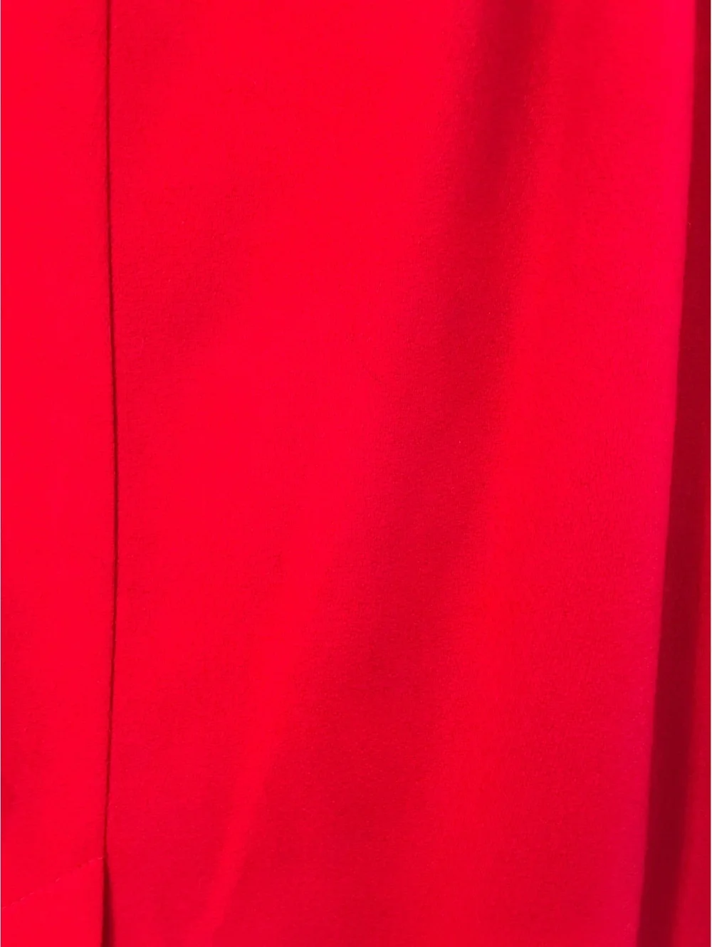 Vintage Pendleton Red 100% Virgin Wool Midi Skirt USA Size 10